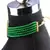Green Plated Pearl Diamond Kundan Choker Necklace with Round Earrings Traditional Jewellery Set