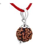 Raviour Lifestyle 6 Mukhi Rudraksha Pendant 6 Faced Nepali Rudraksh Bead Original & 100 % Certified Pendant