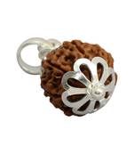 Raviour Lifestyle 7 Mukhi Rudraksha Pendant Seven Face  Rudraksh Bead 100 % Original & Certified Pendant 