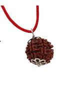 Raviour Lifestyle 7 Mukhi Rudraksha Pendant Seven Face  Rudraksh Bead 100 % Original & Certified Pendant 