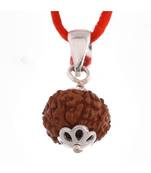 Raviour Lifestyle 8 Mukhi Rudraksha Pendant Eight Faced Nepali Rudraksh Bead Original & 100%  Certified Pendant
