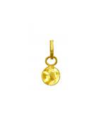 Raviour Lifestyle Yellow sapphire pukhraj gemstone pendant for astrological benefits