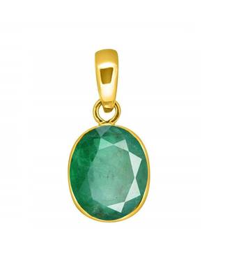 Raviour Lifestyle Emerald panna gemstone pendant for astrological benefits 1