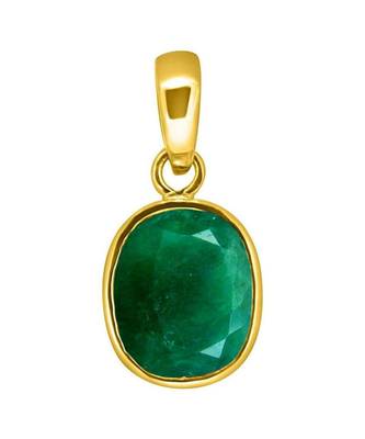 Raviour Lifestyle Emerald panna gemstone pendant for astrological benefits 1