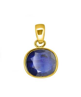 Raviour Lifestyle Blue sapphire gemstone pendant for astrological benefits 1