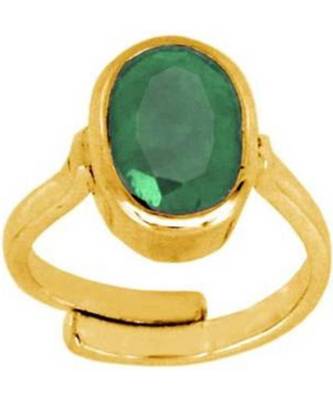 Raviour Lifestyle Emerald Panna 5.00 Ratti 100%Original Gemstone Asthdhatu Ring 1