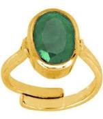 Raviour Lifestyle Emerald Panna 5.00 Ratti 100%Original Gemstone Asthdhatu Ring