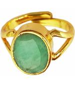 Raviour Lifestyle Emerald Panna 5.00 Ratti 100%Original Gemstone Asthdhatu Ring