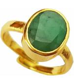 Raviour Lifestyle Emerald Panna 5.00 Ratti 100%Original Gemstone Asthdhatu Ring