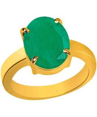 Raviour Lifestyle Emerald Panna 8.30 Ratti 100%Original Gemstone Asthdhatu Ring 1