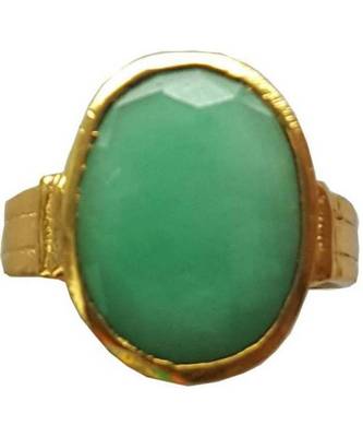 Raviour Lifestyle Emerald Panna 5.15 Ratti 100%Original Gemstone Asthdhatu Ring 1