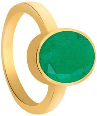 Raviour Lifestyle Emerald Panna 6.00 Ratti 100%Original Gemstone Asthdhatu Ring 1