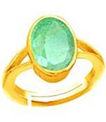Raviour Lifestyle Emerald Panna 6.30 Ratti 100%Original Gemstone Asthdhatu Ring