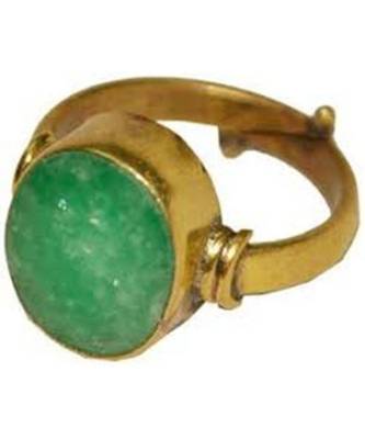 Raviour Lifestyle Emerald Panna 7.15 Ratti 100%Original Gemstone Asthdhatu Ring 1