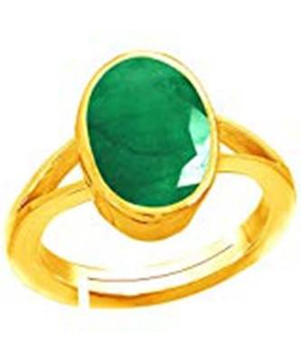 Raviour Lifestyle Emerald Panna 8.00 Ratti 100%Original Gemstone Asthdhatu Ring 1