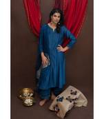 Zoya Long tunic with Pyjama and Dupatta