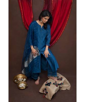Zoya Long tunic with Pyjama and Dupatta 2