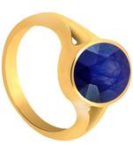 Raviour Lifestyle Blue Sapphire  Neelam 100% Original Gemstone Asthdhatu  Ring
