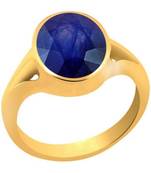 Raviour Lifestyle Blue Sapphire  Neelam 100% Original Gemstone Asthdhatu  Ring
