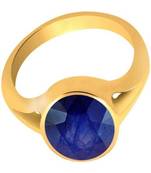 Raviour Lifestyle Blue Sapphire  Neelam 100% Original Gemstone Asthdhatu  Ring