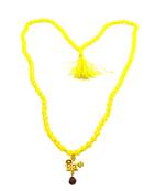 Yellow plain yellow gold Beads  bead