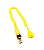 Raviour Lifestyle Mahadev Shiva Om Rudraksha Pendant With Yellow Hakik Agate 108 beads Mala For Mahadev Blessing 