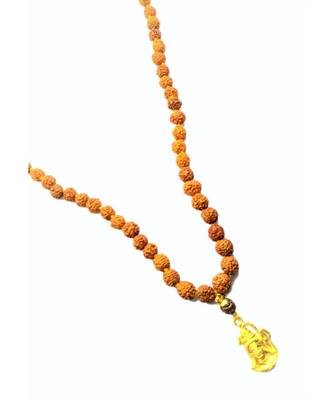 Raviour Lifestyle Lord Shiv Shankar Mahadev shiv shakti Rudraksha Pendant With Rudraksha Mala 1