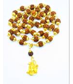 Raviour Lifestyle Lord Shiv Shankar Mahadev shiv shakti Rudraksha Pendant With Rudraksha Mala