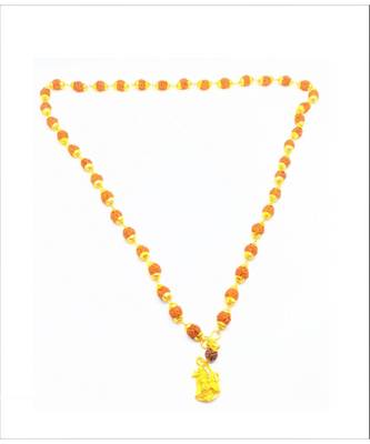 Raviour Lifestyle Lord Shiv Shankar Mahadev shiv shakti Rudraksha Pendant With Rudraksha Mala 1