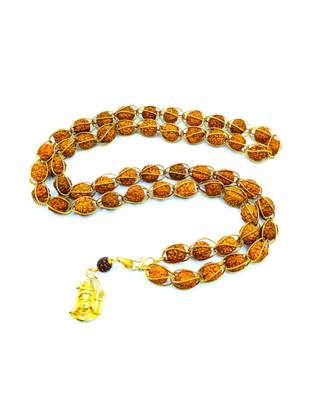Raviour Lifestyle Lord Shiv Shankar Mahadev shiv shakti Rudraksha Pendant With Rudraksha Mala 1