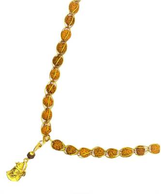 Raviour Lifestyle Lord Shiv Shankar Mahadev shiv shakti Rudraksha Pendant With Rudraksha Mala 1
