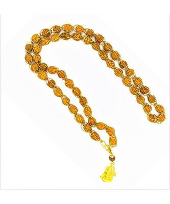 Raviour Lifestyle Lord Shiv Shankar Mahadev shiv shakti Rudraksha Pendant With Rudraksha Mala 1