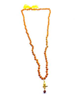 Raviour Lifestyle Lord Shiva Shivling Rudraksha Pendant With Rudraksha Mala For Health And Peace 1