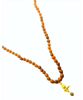 Raviour Lifestyle Lord Shiva Shivling Rudraksha Pendant With Rudraksha Mala For Health And Peace 1