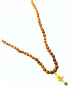Raviour Lifestyle Lord Shiva Shivling Rudraksha Pendant With Rudraksha Mala For Health And Peace
