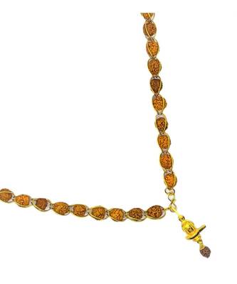 Raviour Lifestyle Lord Shiva Shivling Rudraksha Pendant With Rudraksha Mala For Health And Peace 1
