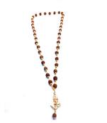 Om Shiv Trishul With Rudraksha Pendant With Rudraksha Cap Mala For Lord Mahadev Blessing And Good Health