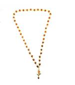 Om Shiv Trishul With Rudraksha Pendant With Rudraksha Cap Mala For Lord Mahadev Blessing And Good Health
