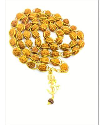 Om Shiv Trishul With Rudraksha Pendant With Rudraksha Cap Mala For Lord Mahadev Blessing And Good Health 1