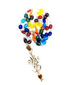 Raviour Lifestyle Shiv Mahadev Om Trishul Rudraksha Pendant With Rudraksha Cap Mala For Good Health And Good Luck