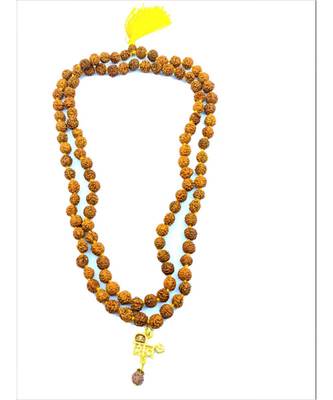 Lord Shiv Mahakal Mahadev Bholenath Trishul Pendant With Rudraksha Mala For Blessing Of Lord Shiv And Prosperity 1