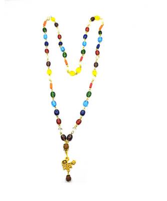Lord Shiv Mahakal Mahadev Bholenath Trishul Pendant With Rudraksha Wired Mala For Blessing Of Lord Shiv And Prosperity 1