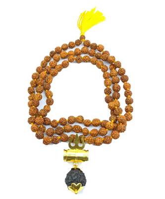 Raviour Lifestyle Lord Shiv Shakti 5 Mukhi Shiv Trishul Damru With Rudraksha Mala 1