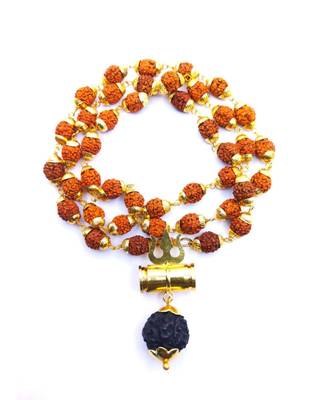 Raviour Lifestyle Lord Shiv Shakti 5 Mukhi Shiv Trishul Damru With Rudraksha Mala 1