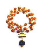 Raviour Lifestyle Lord Shiv Shakti 5 Mukhi Shiv Trishul Damru With Rudraksha Mala