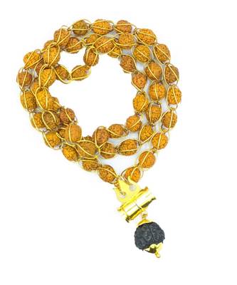 Raviour Lifestyle Lord Shiv Shakti 5 Mukhi Shiv Trishul Damru With Rudraksha Mala 1