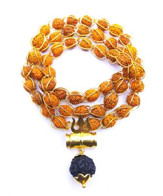 Raviour Lifestyle Lord Shiv Shakti 5 Mukhi Shiv Trishul Damru With Rudraksha Mala 1