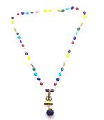 Raviour Lifestyle Lord Shiv Shakti 5 Mukhi Shiv Trishul Damru With Navratan Mala