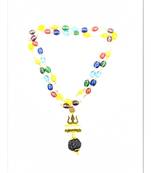 Raviour Lifestyle Lord Shiv Shakti 5 Mukhi Shiv Trishul Damru With Navratan Mala