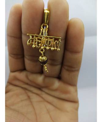 Raviour Lifestyle Mahakal Shiva Trishul Rudraksha Wood Pendant With Rudraksha Mala 1